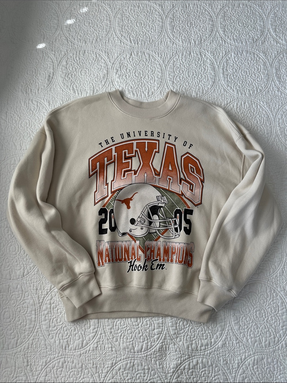Hollister University of Texas Longhorns Crewneck Sweatshirt NCAA
